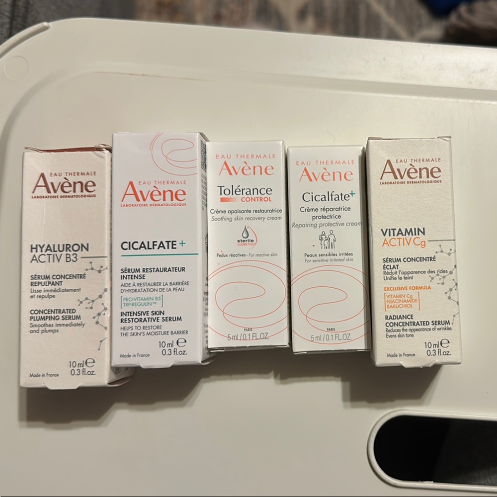 White and Orange Serum & Face Oil Skincare